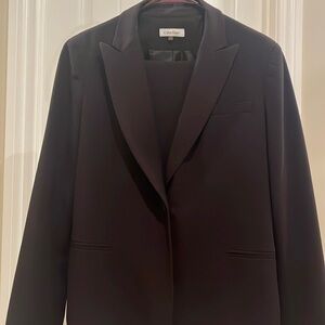 Calvin Klein business suit.